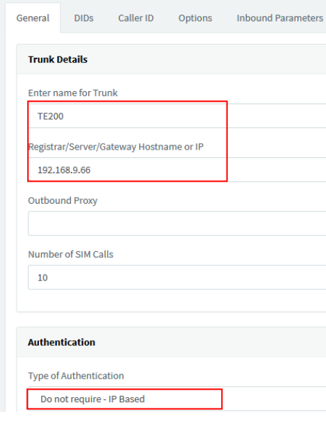 How to Connect Yeastar TE VoIP Gateway to 3CX – Yeastar Support