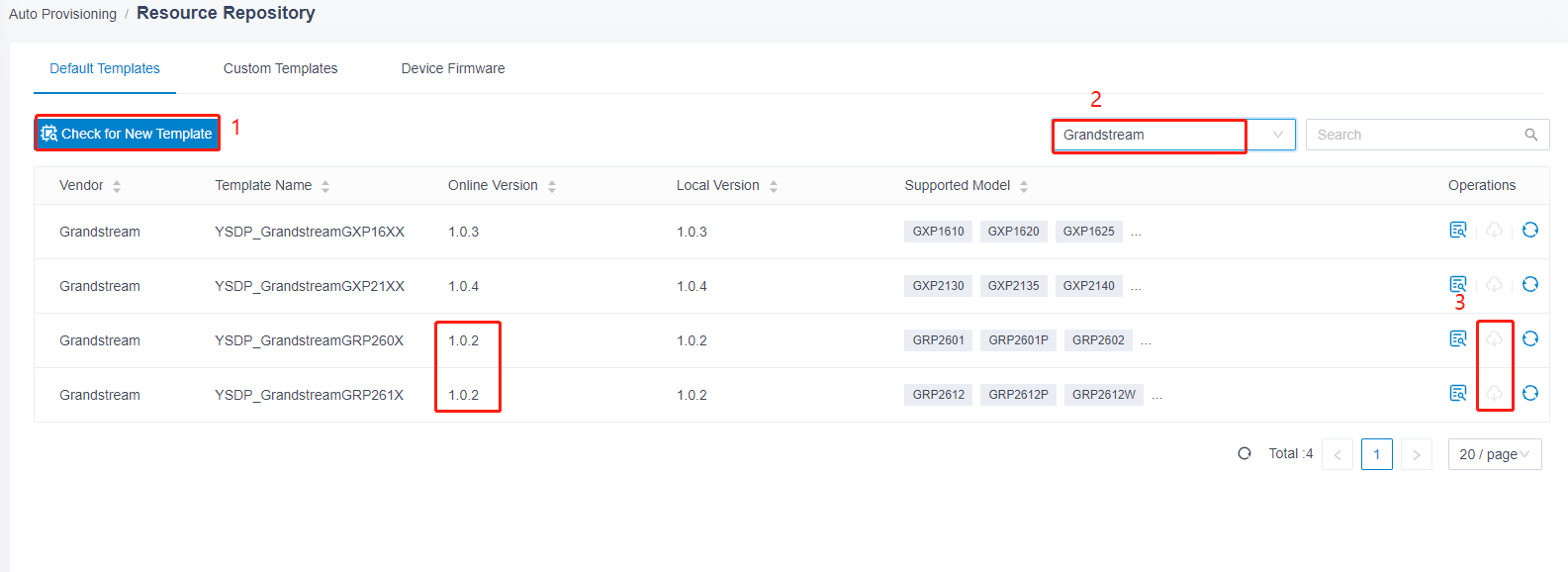 Recent Solution For Provisioning Failure Of Grandstream Grp Models Yeastar Support