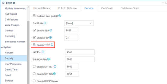 Configuration Provisioning Failure Yeastar Support