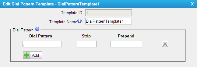 Edit the dial pattern template