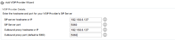 Add VoIP Provider on 3CX Management Console