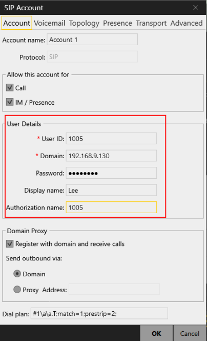 codecs for x lite softphone